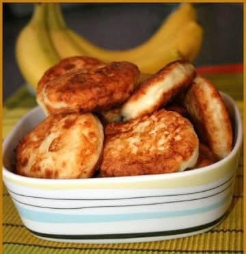 Сырники с бананом