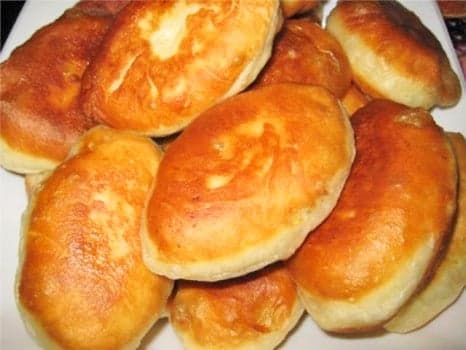 Жареные пирожки на кефире