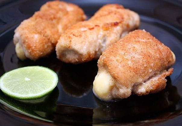 Рулетики из индейки с сыром