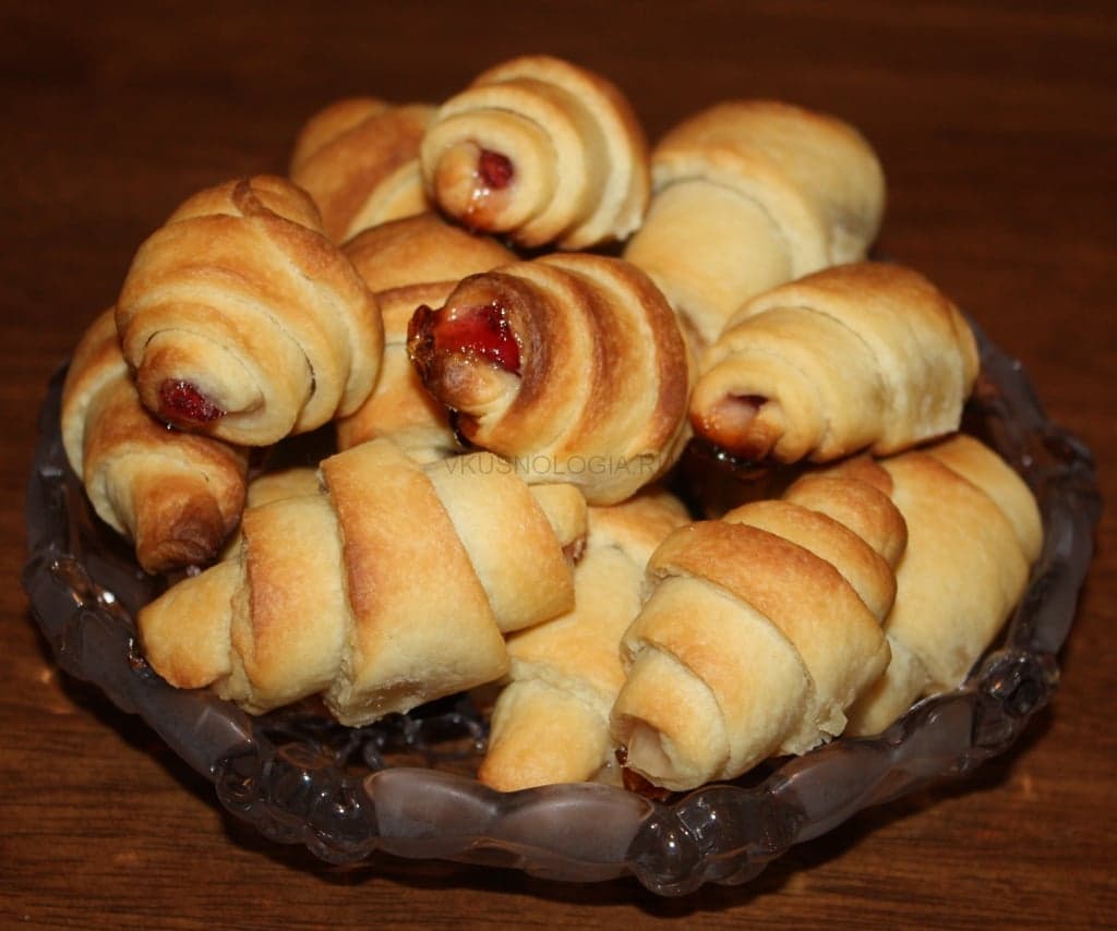 Рогалики с мармеладом