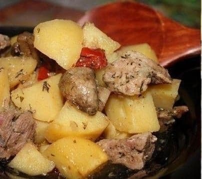 Жаркое в рукаве