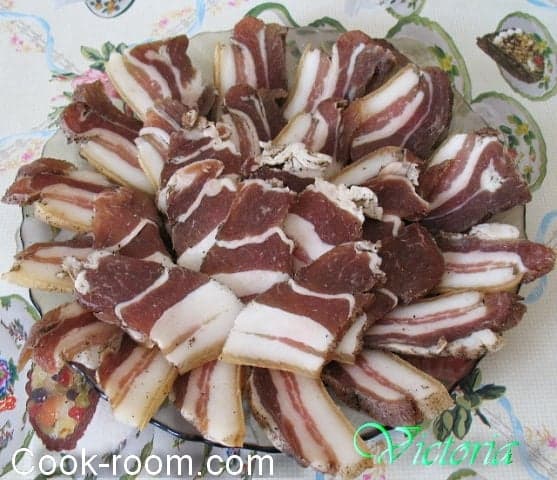 Cало домашнее (сухой посол)