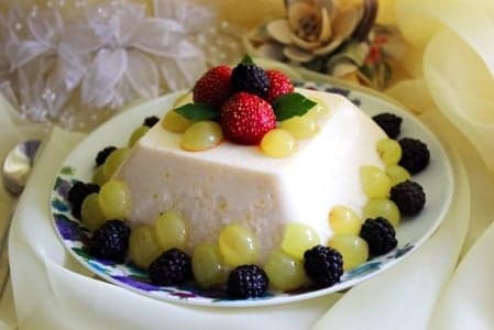 Мусс с манго и кокосовым молоком