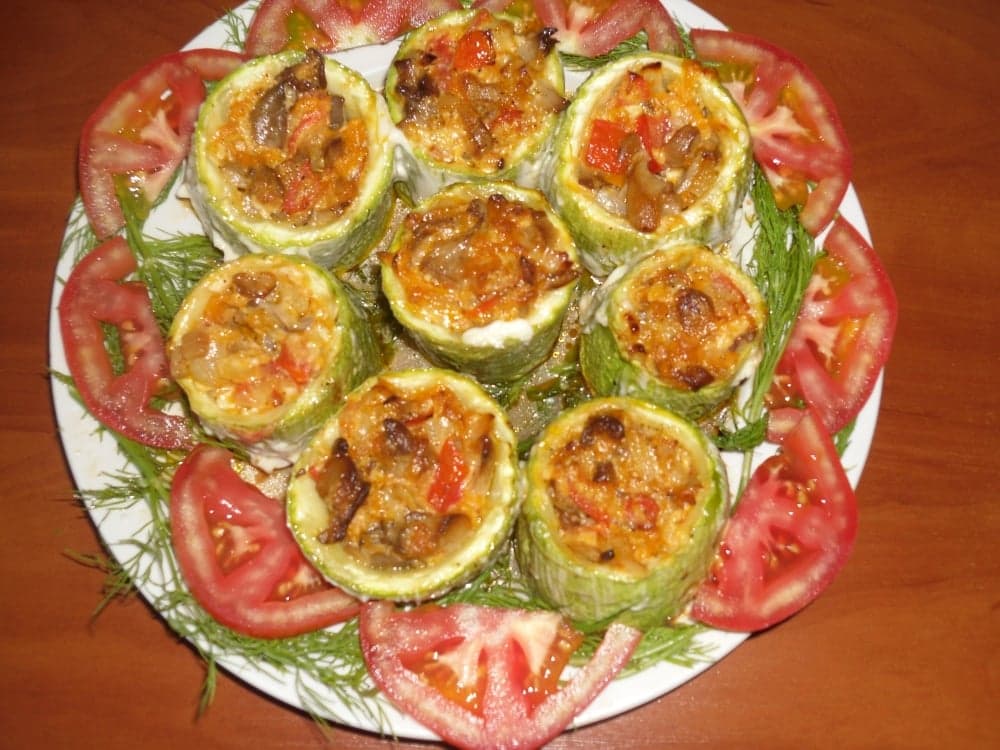 Фаршированные кабачки