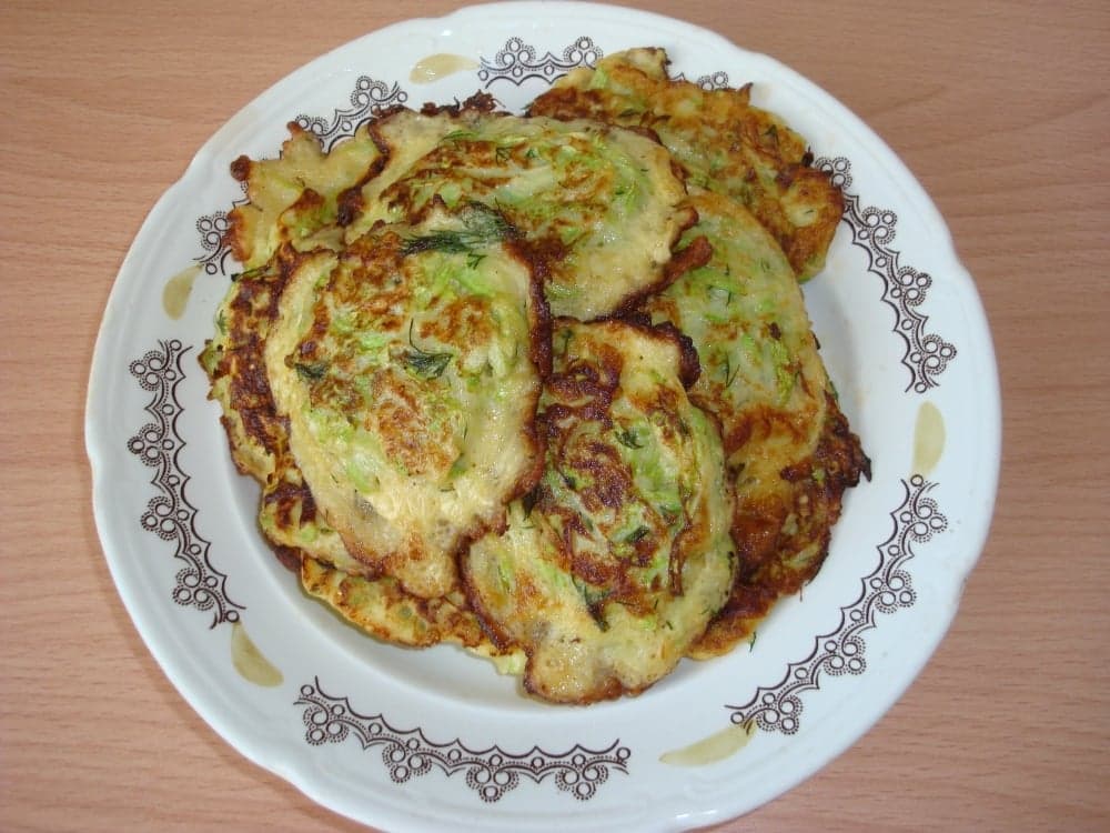 Кабачковые оладьи