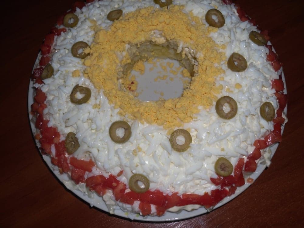 Салат "Колечко"