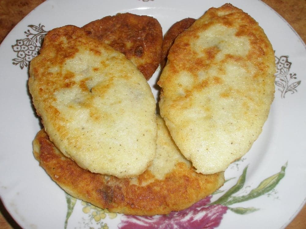 Картофельные зразы с грибами или с мясом