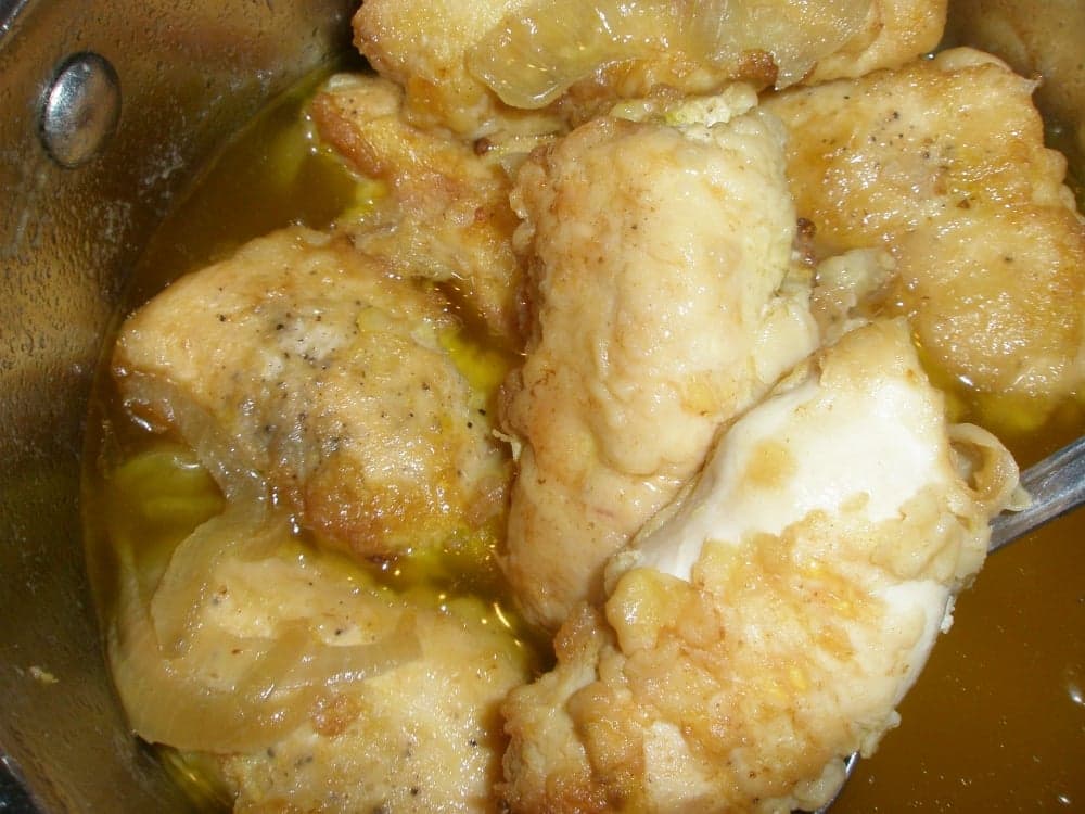 Жареные рулетики с грибами