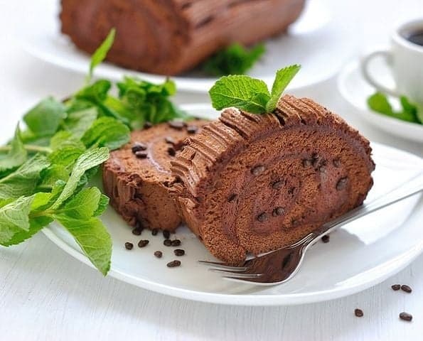 Шоколадный рулет 