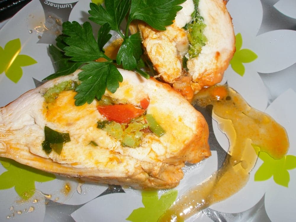 Куриное филе с брокколи