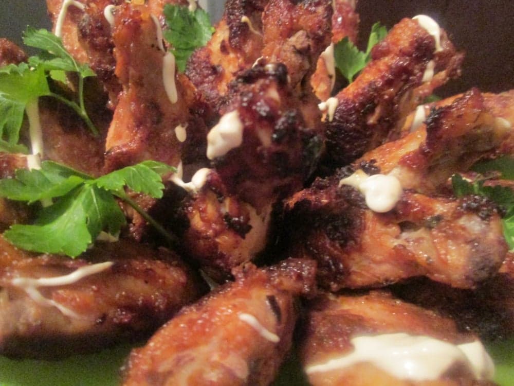 Закуска из куриных крылышек