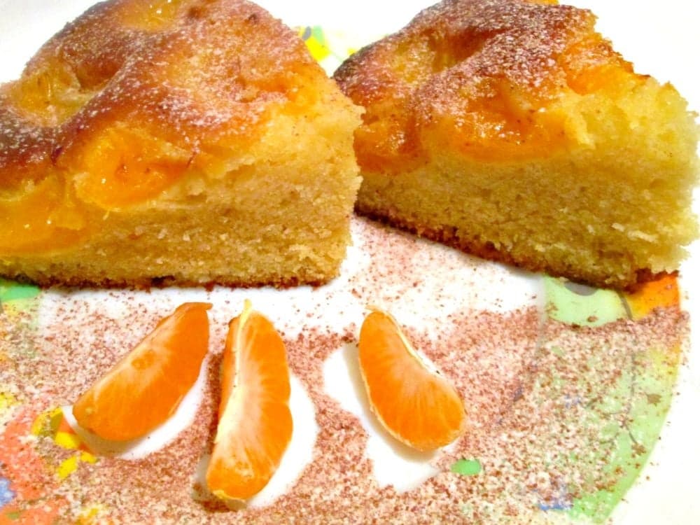 Пирог с мандаринами 