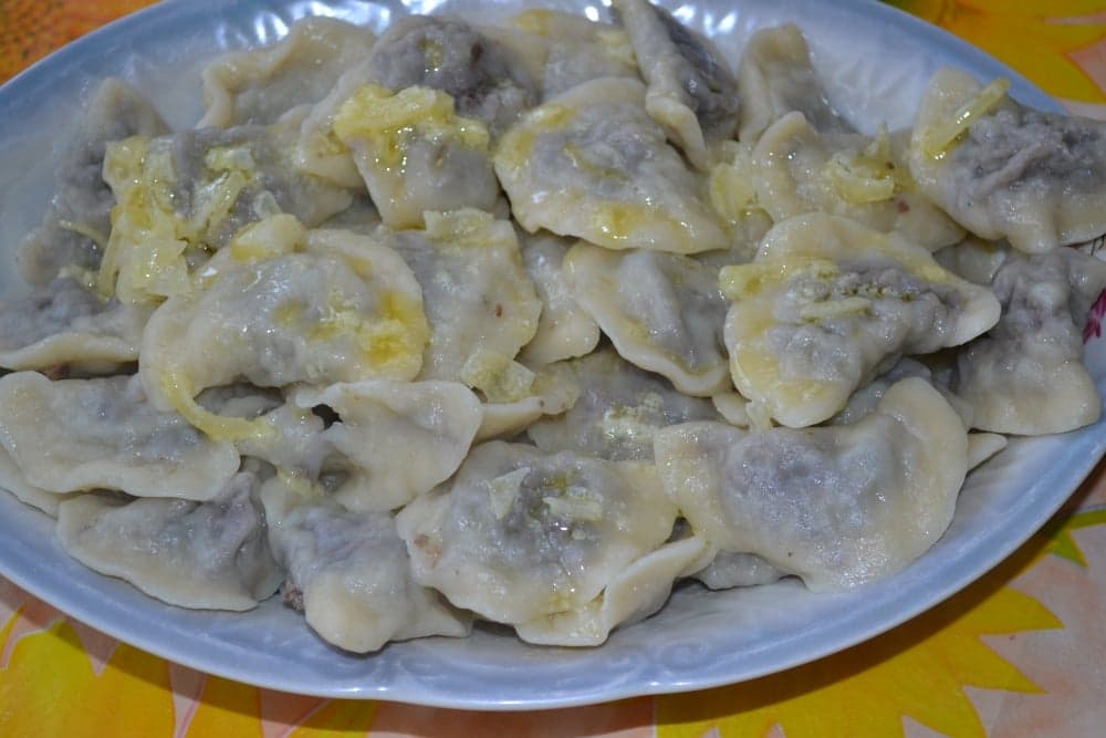 Вареники с ливером