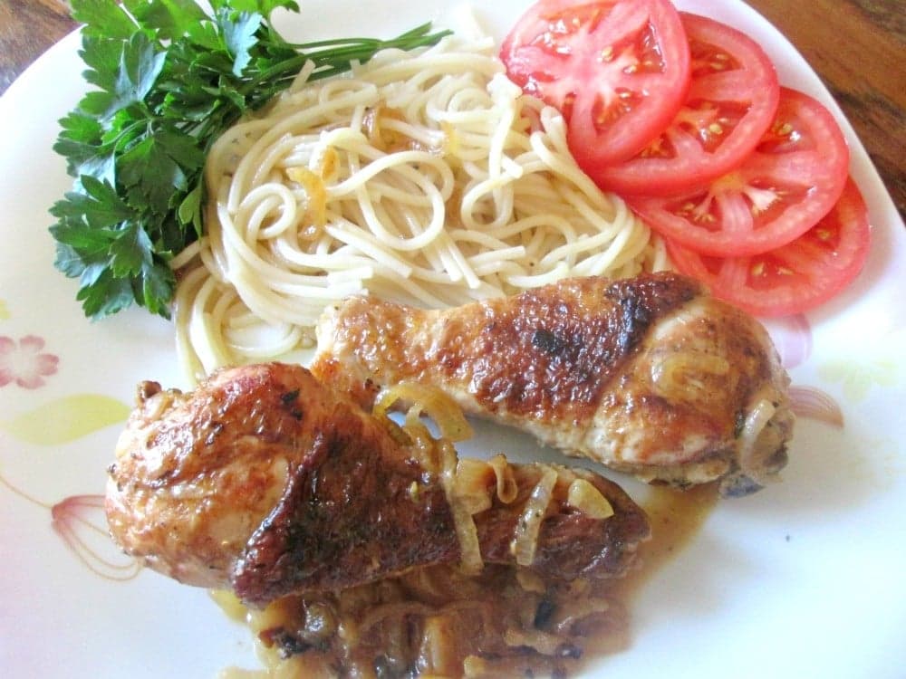 Сенегальская ясса — лимонная курица