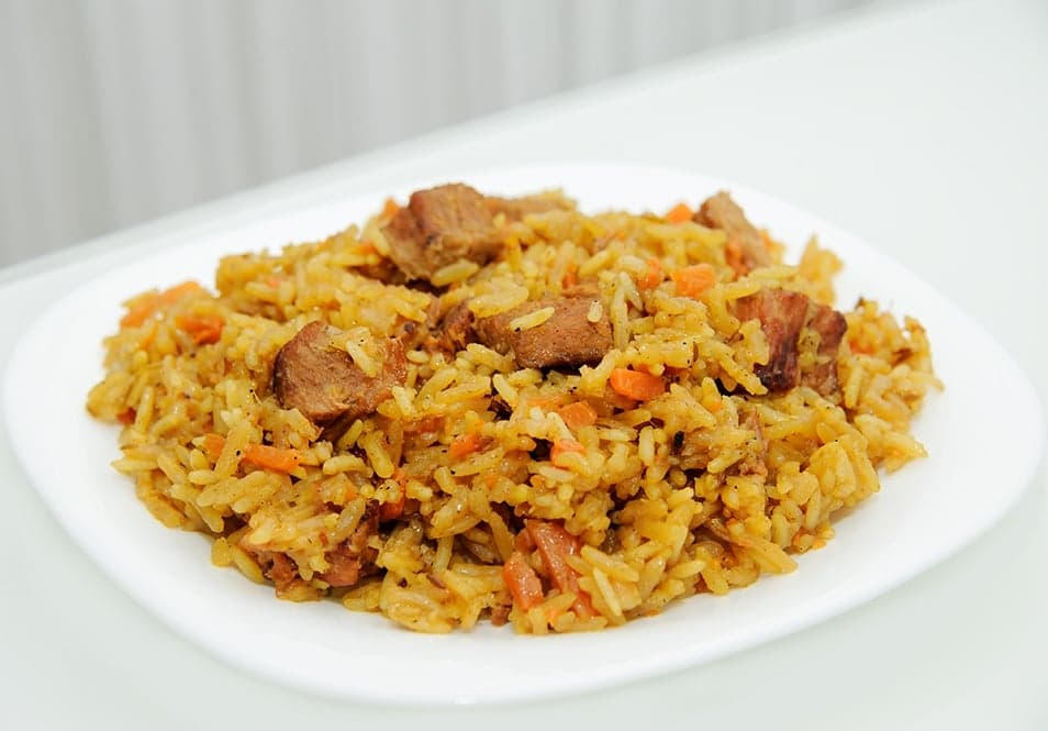 Плов с говядиной