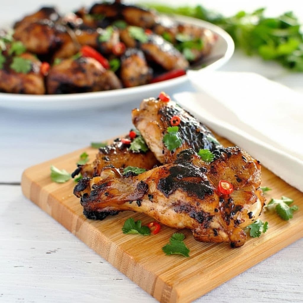 Вьетнамские куриные крылышки на гриле