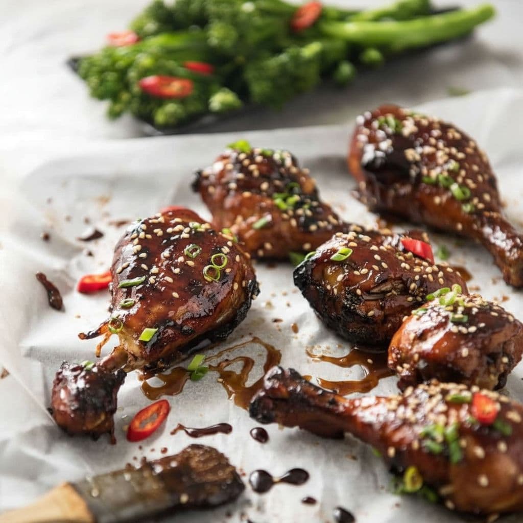 Куриные ножки в китайском сливовом соусе