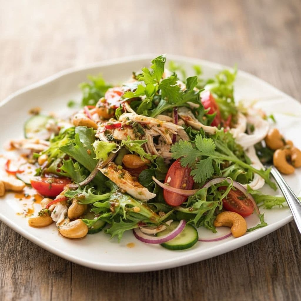 Тайский салат с курицей