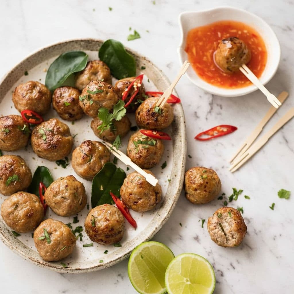 Тайские фрикадельки
