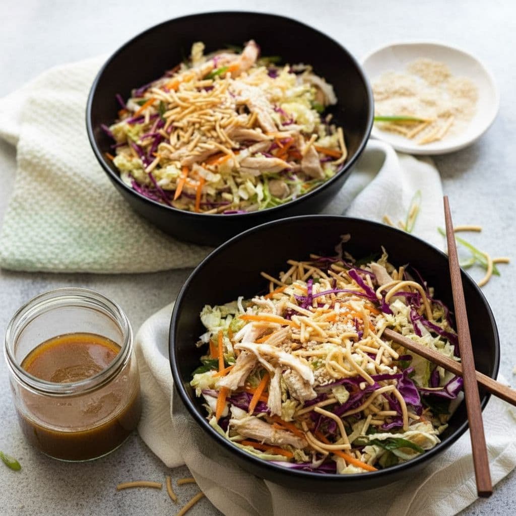 Китайский салат с курицей