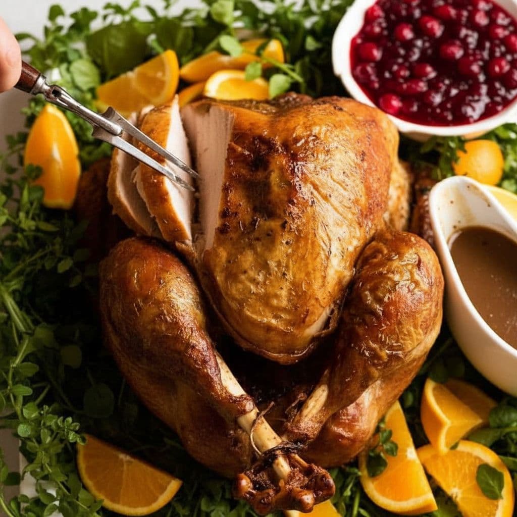Сочная запечённая индейка