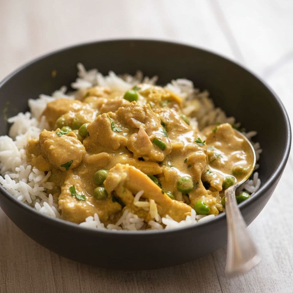 Куриное карри с кокосовым молоком