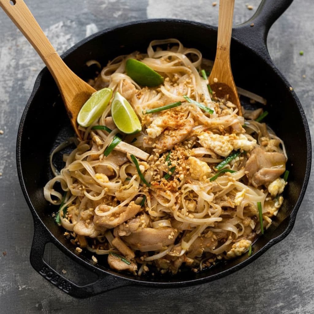 Пад Тай с курицей