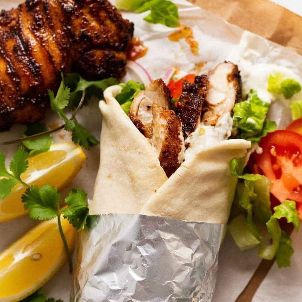 Куриная шаурма по‑восточному