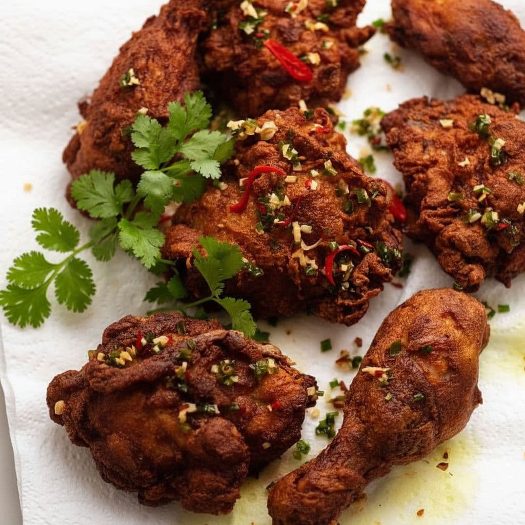 Малайзийская жареная курица