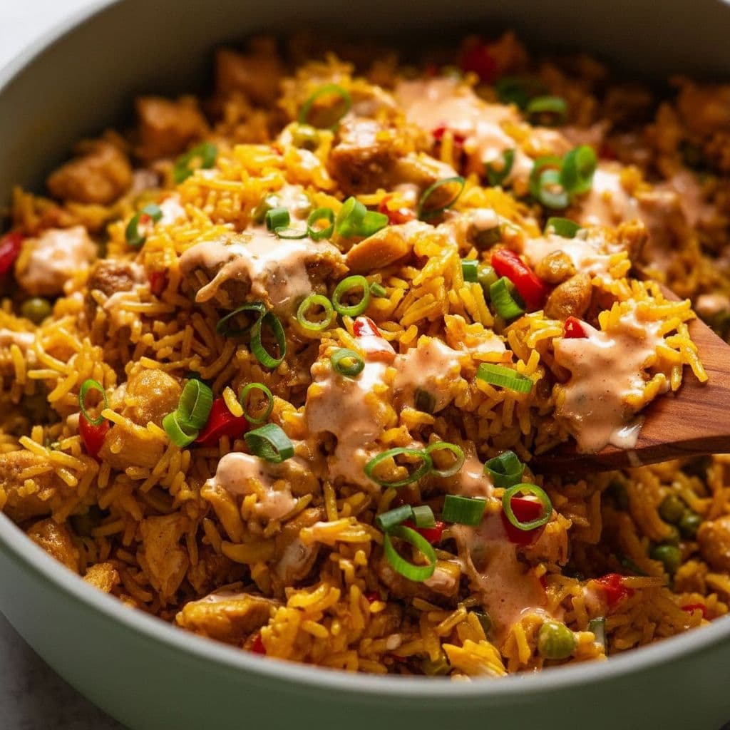 Португальская курица с рисом