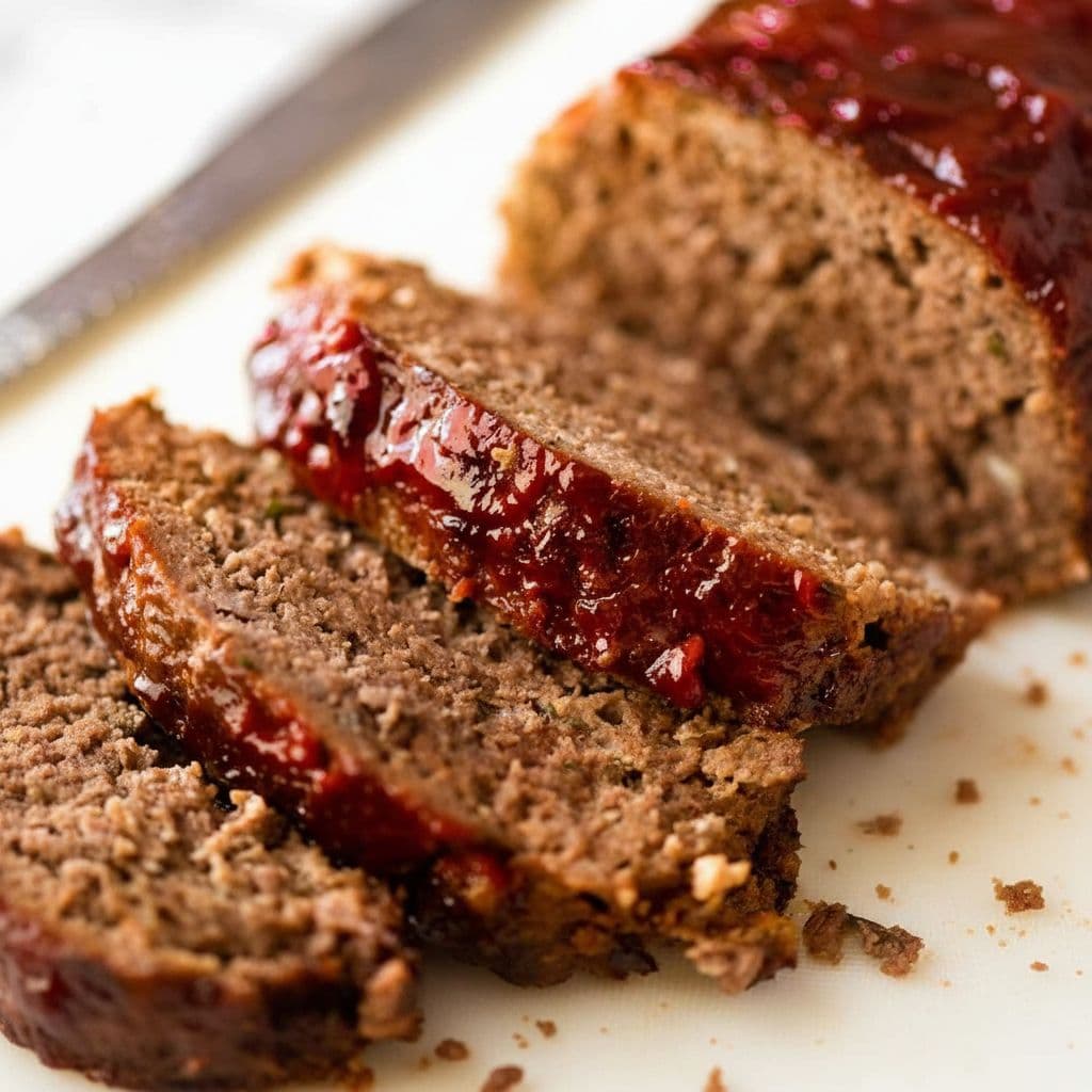 Мясной рулет из говядины с глазурью