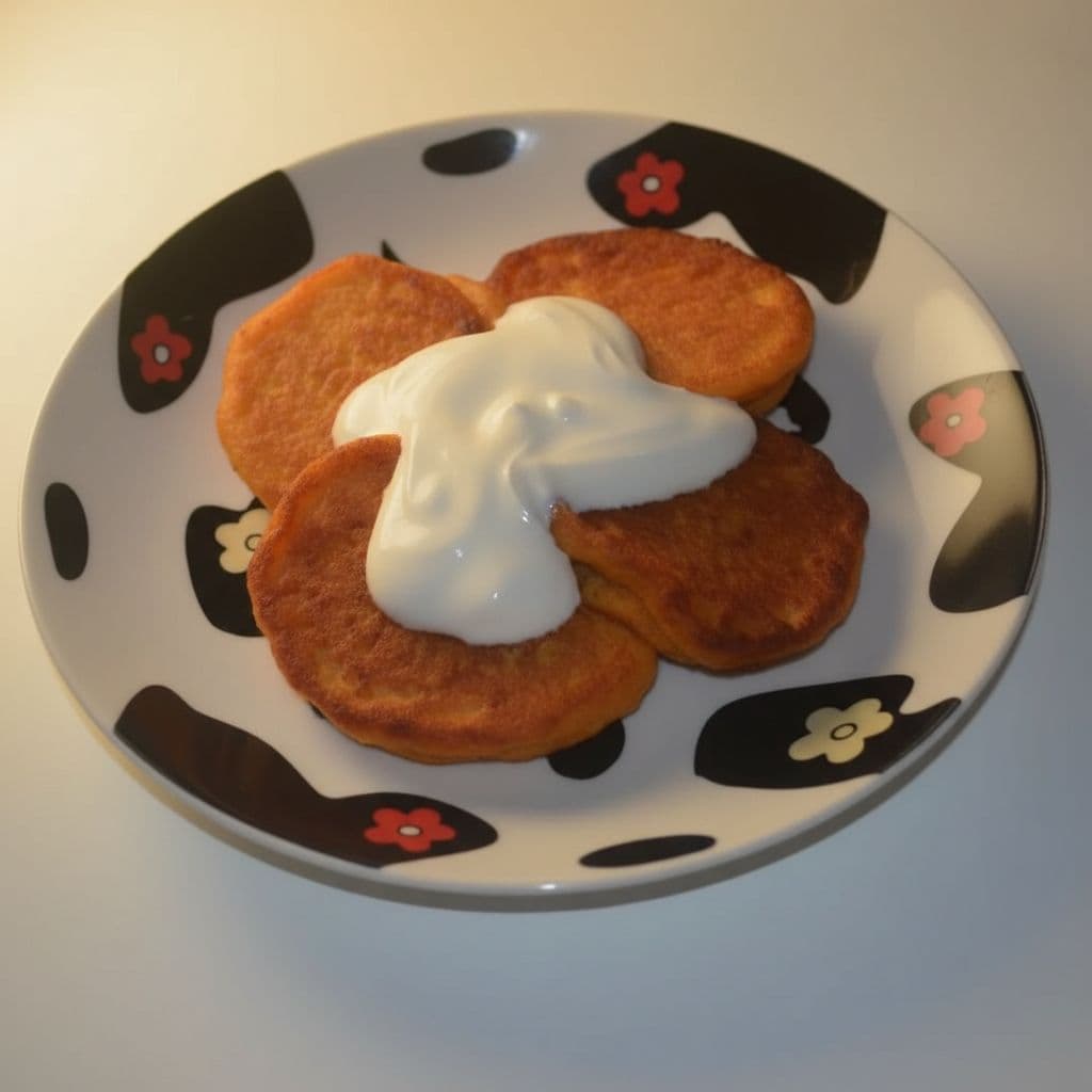 Тыквенные оладьи