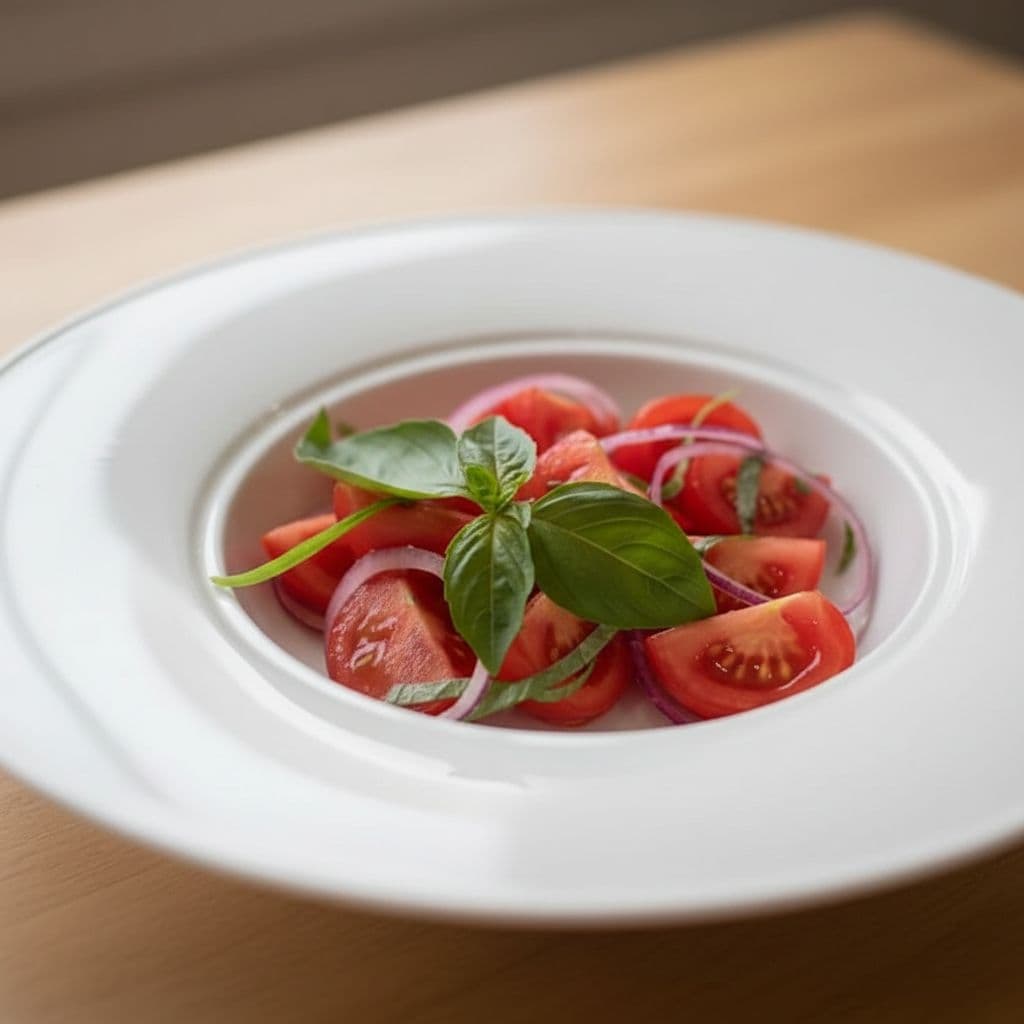 Салат из сладких бакинских помидоров