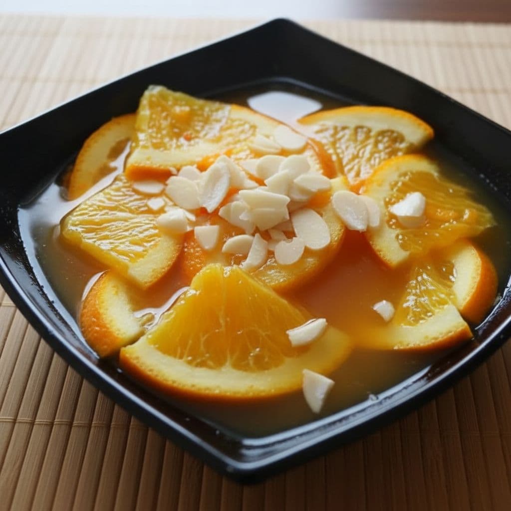 Холодный суп с апельсином и тыквой