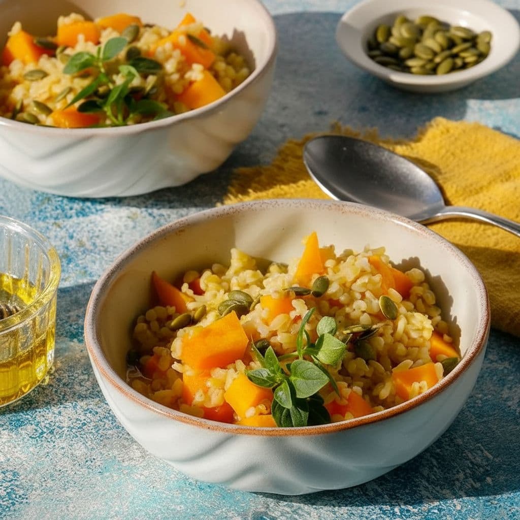 Булгур с тыквой