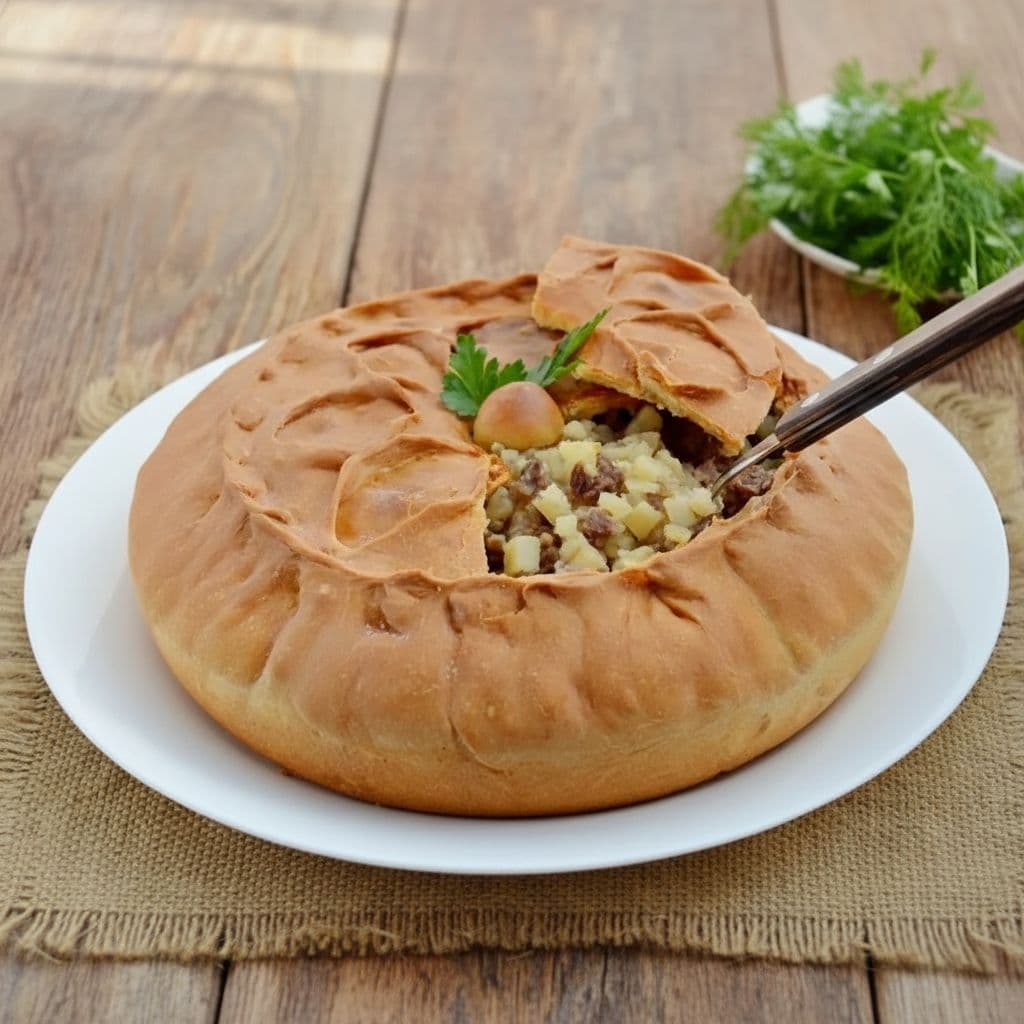 Татарский пирог «Зур бэлиш»