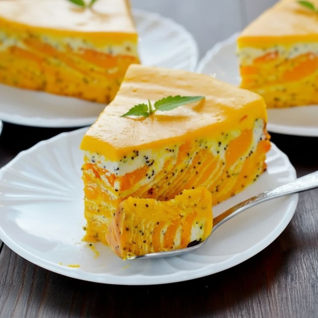 Творожно-тыквенная запеканка