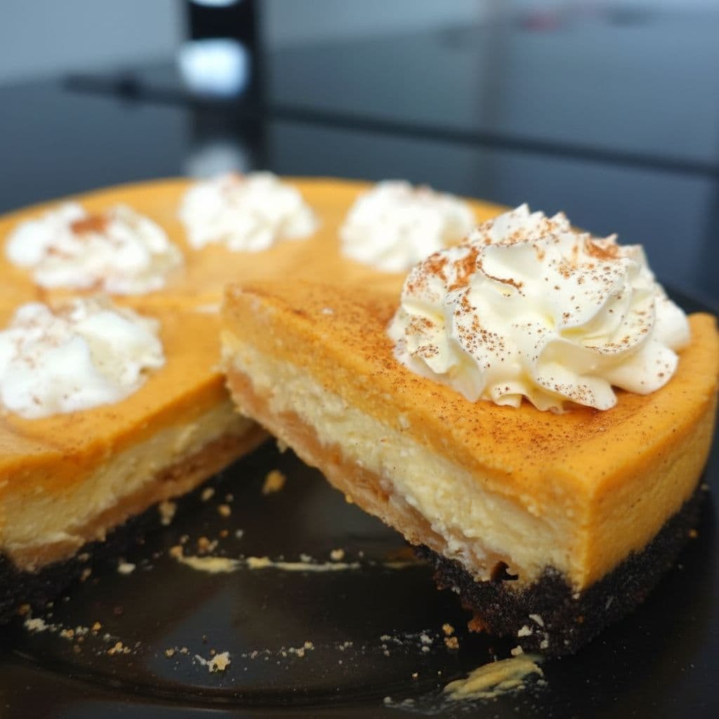 Тыквенный пирог с творогом в духовке