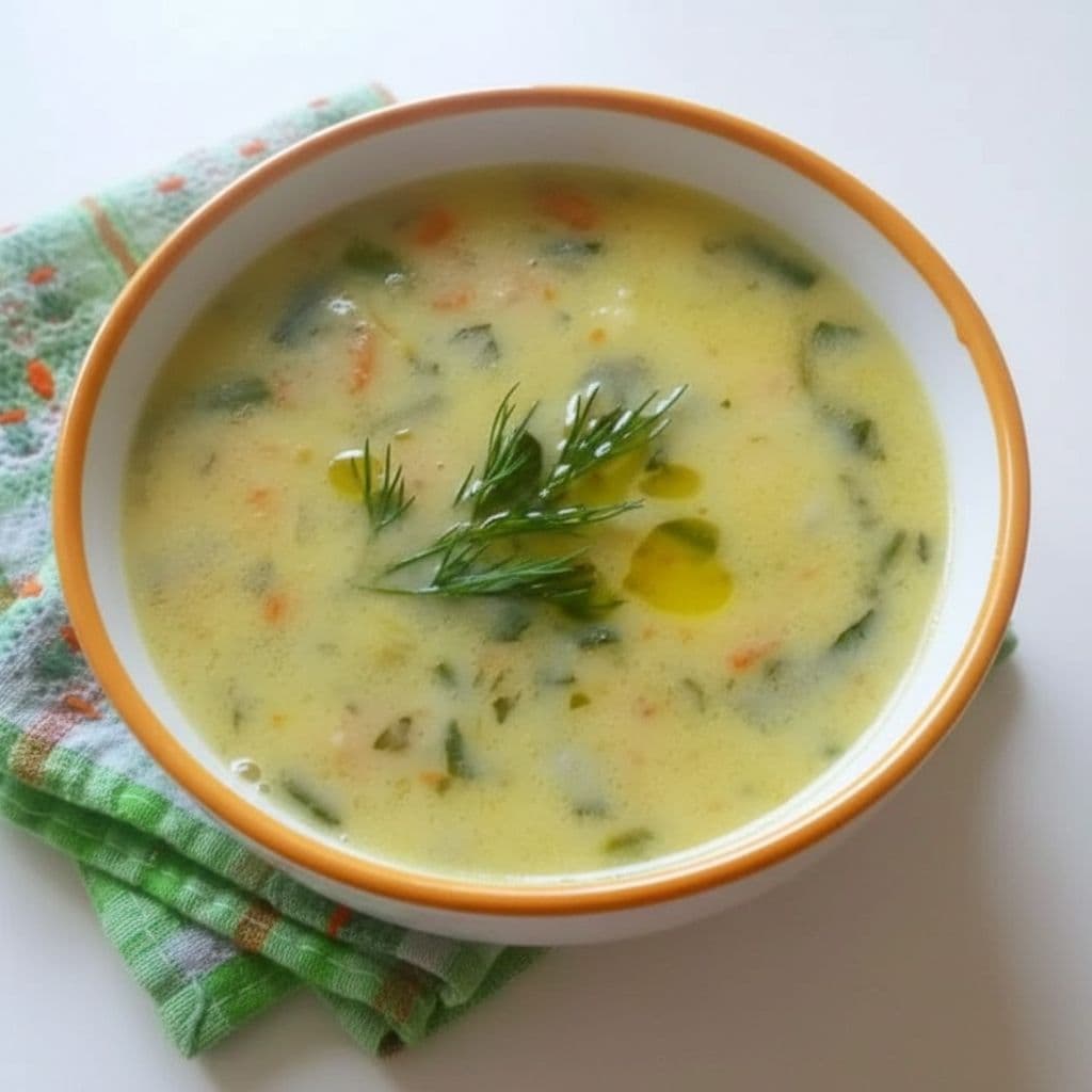 Куриный суп с цитрусовыми