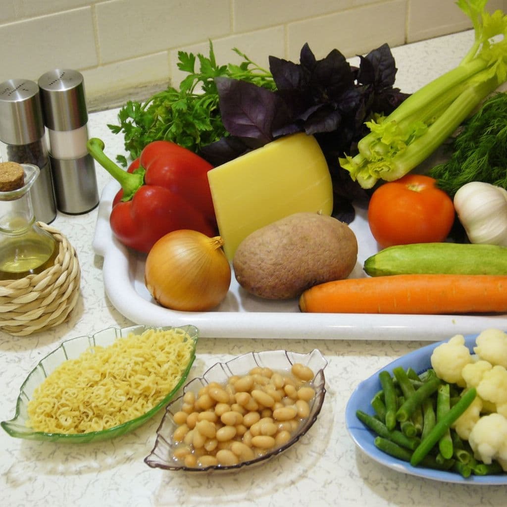 Овощной суп Минестроне