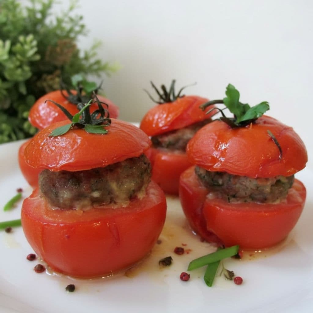 Гамбургер в помидорке