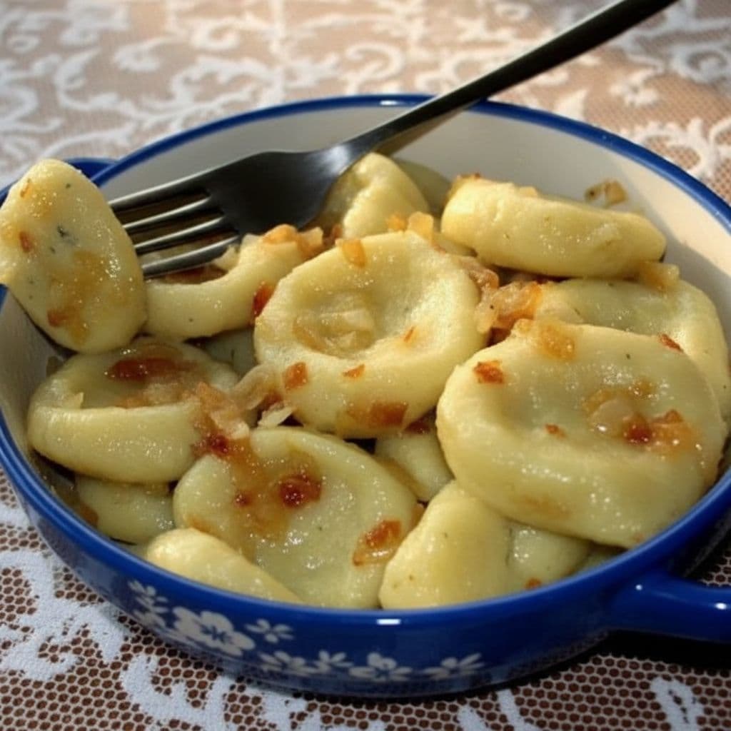 Ленивые вареники с картошкой