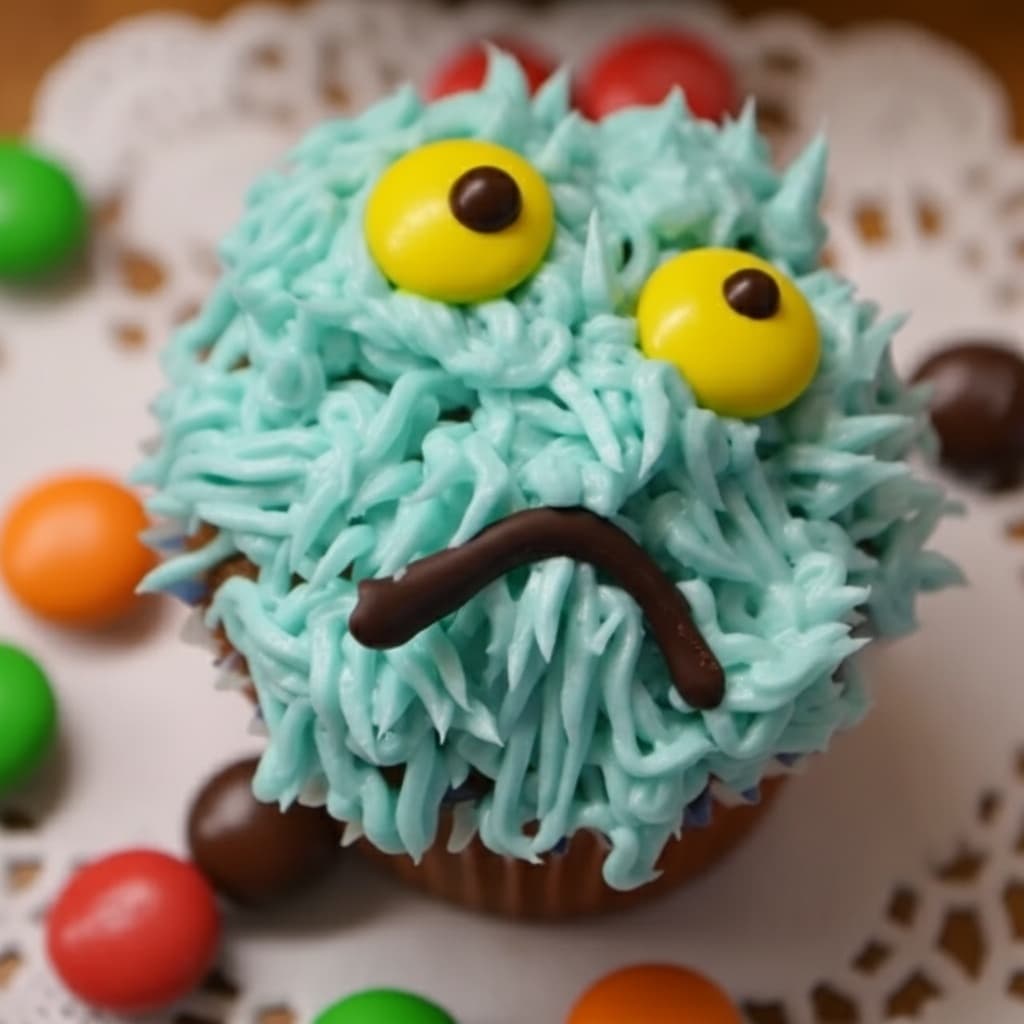 Тыквенные кексы «Монстрики»