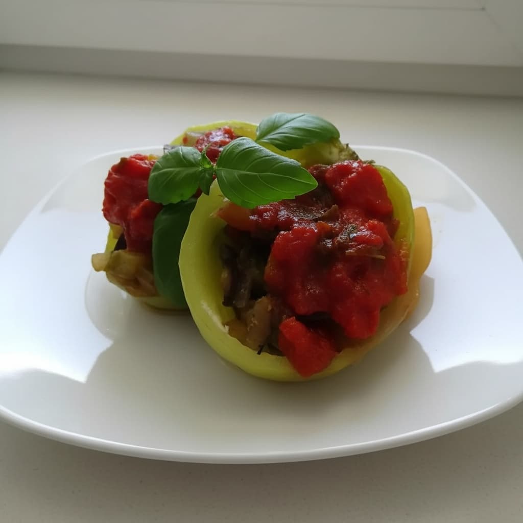 Рататуй в перцах