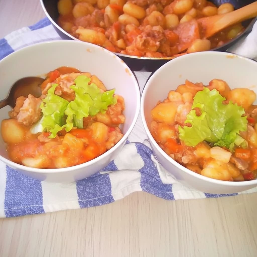 Домашнее жаркое из свинины