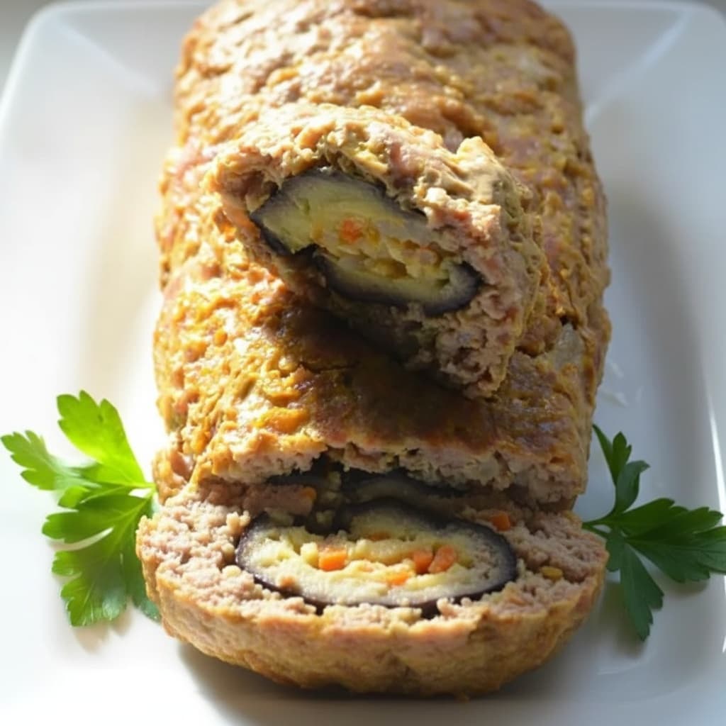 Фаршированный баклажан