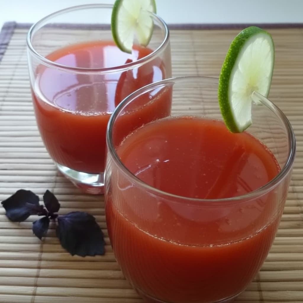 Томатный сок с эстрагоном