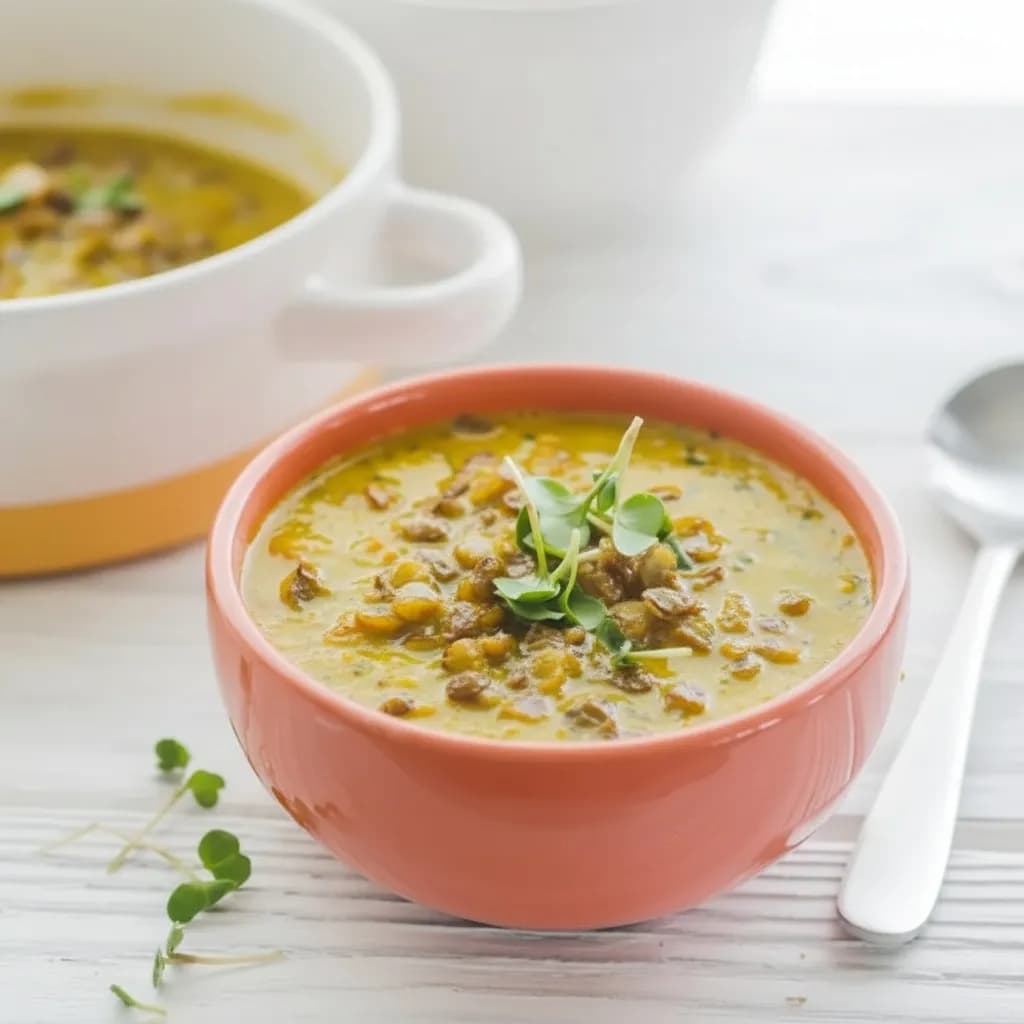 Суп с чечевицей