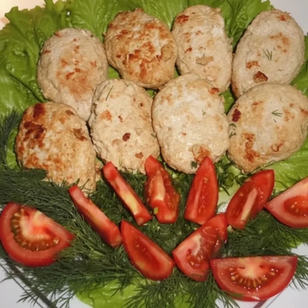 Котлеты с овощами