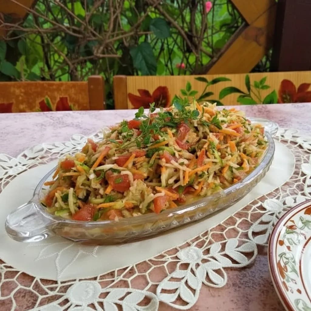 салат из овощей